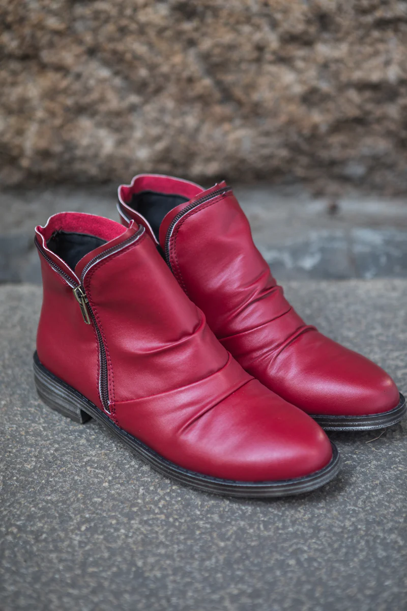 En Bloom | Ruched Ankle Boot - Image 16