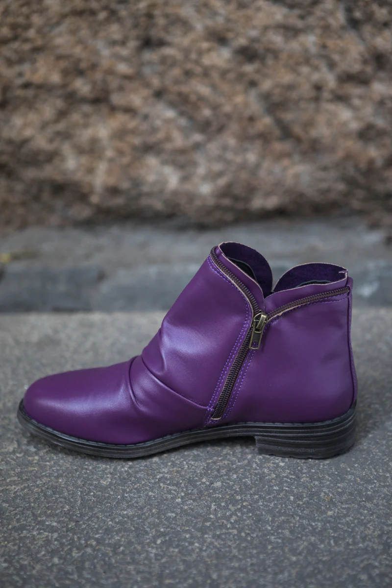 En Bloom | Ruched Ankle Boot - Image 3