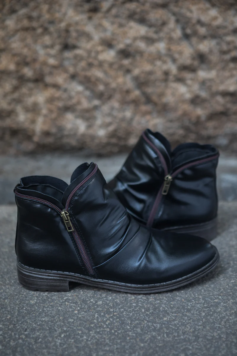 En Bloom | Ruched Ankle Boot - Image 5