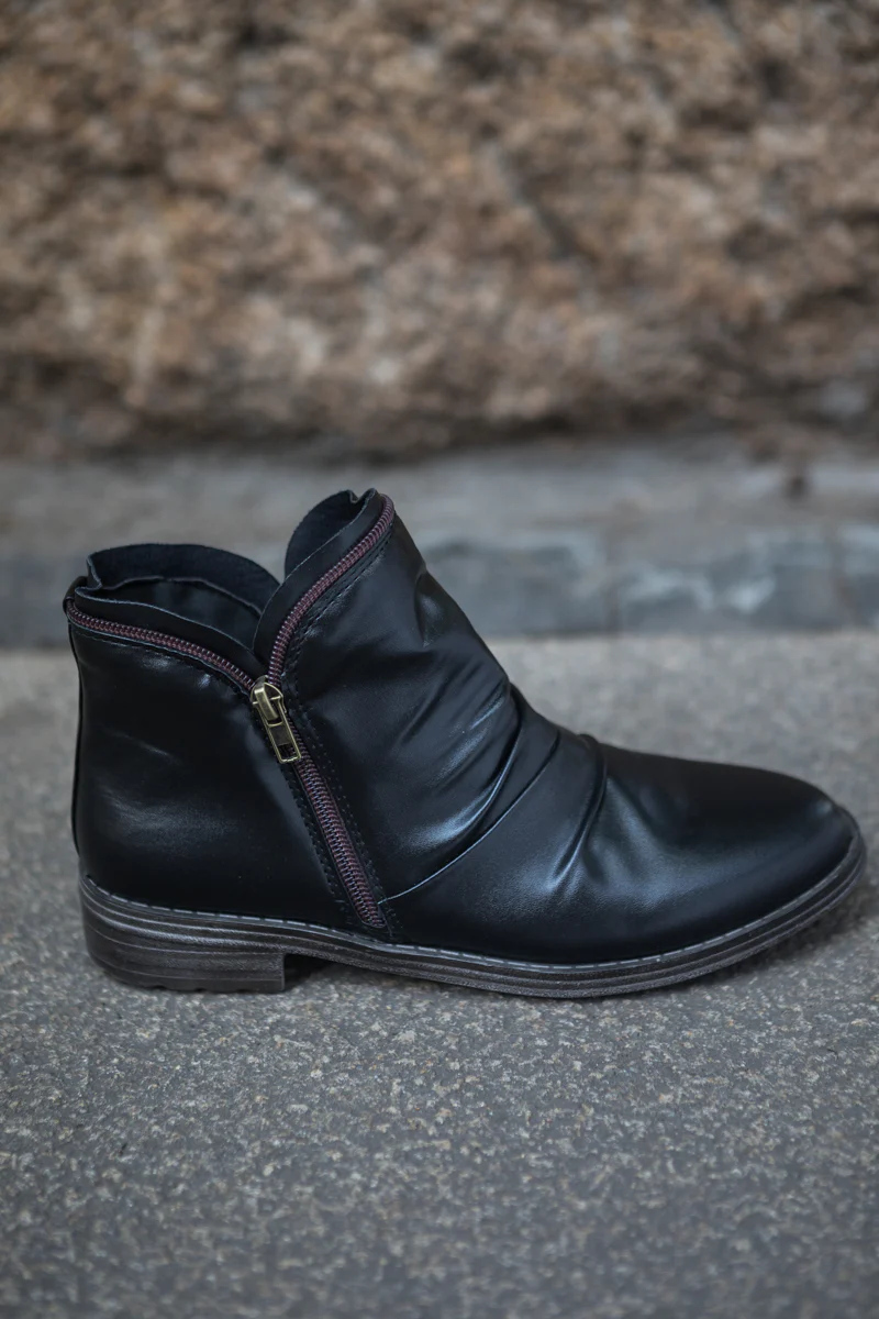 En Bloom | Ruched Ankle Boot - Image 6