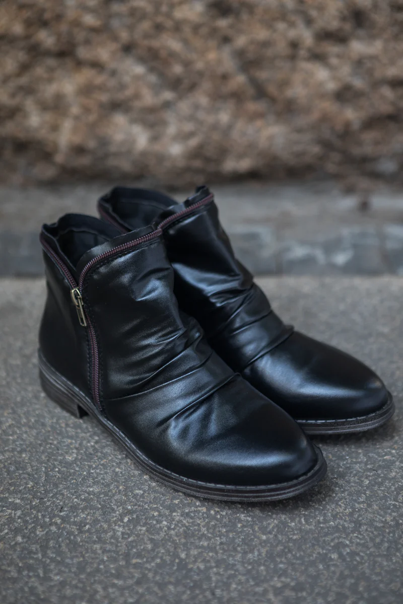 En Bloom | Ruched Ankle Boot - Image 8