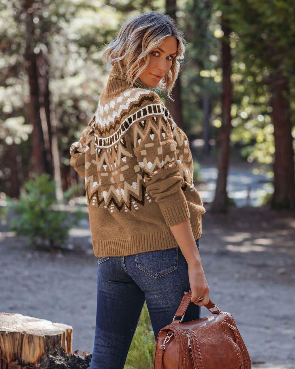 Fall Folks Ethnic Pullover Sweater - Image 16