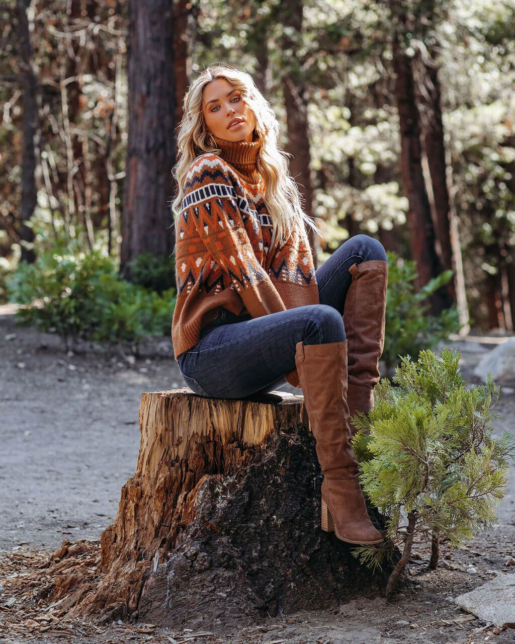 Fall Folks Ethnic Pullover Sweater - Image 7