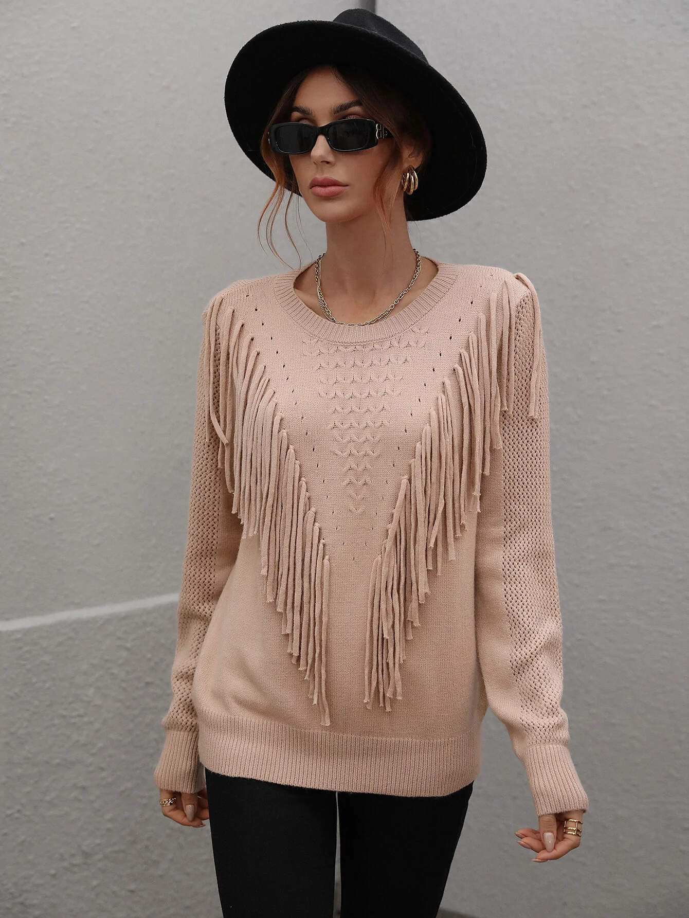 FOREST ADVENTURES KNIT TOP - NEUTRAL - Image 6