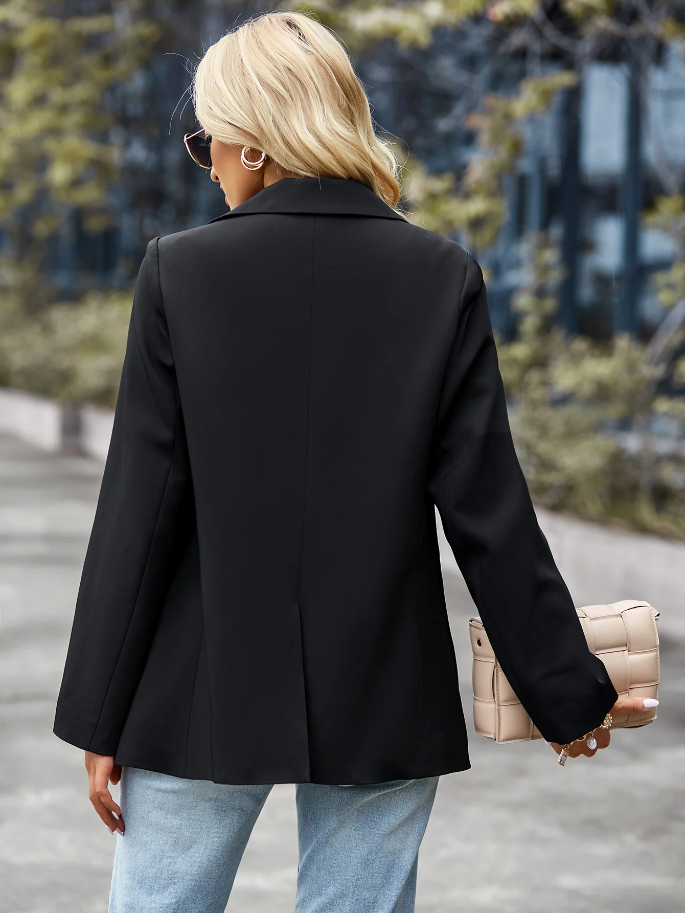 Freja Blazer - Black - Image 3