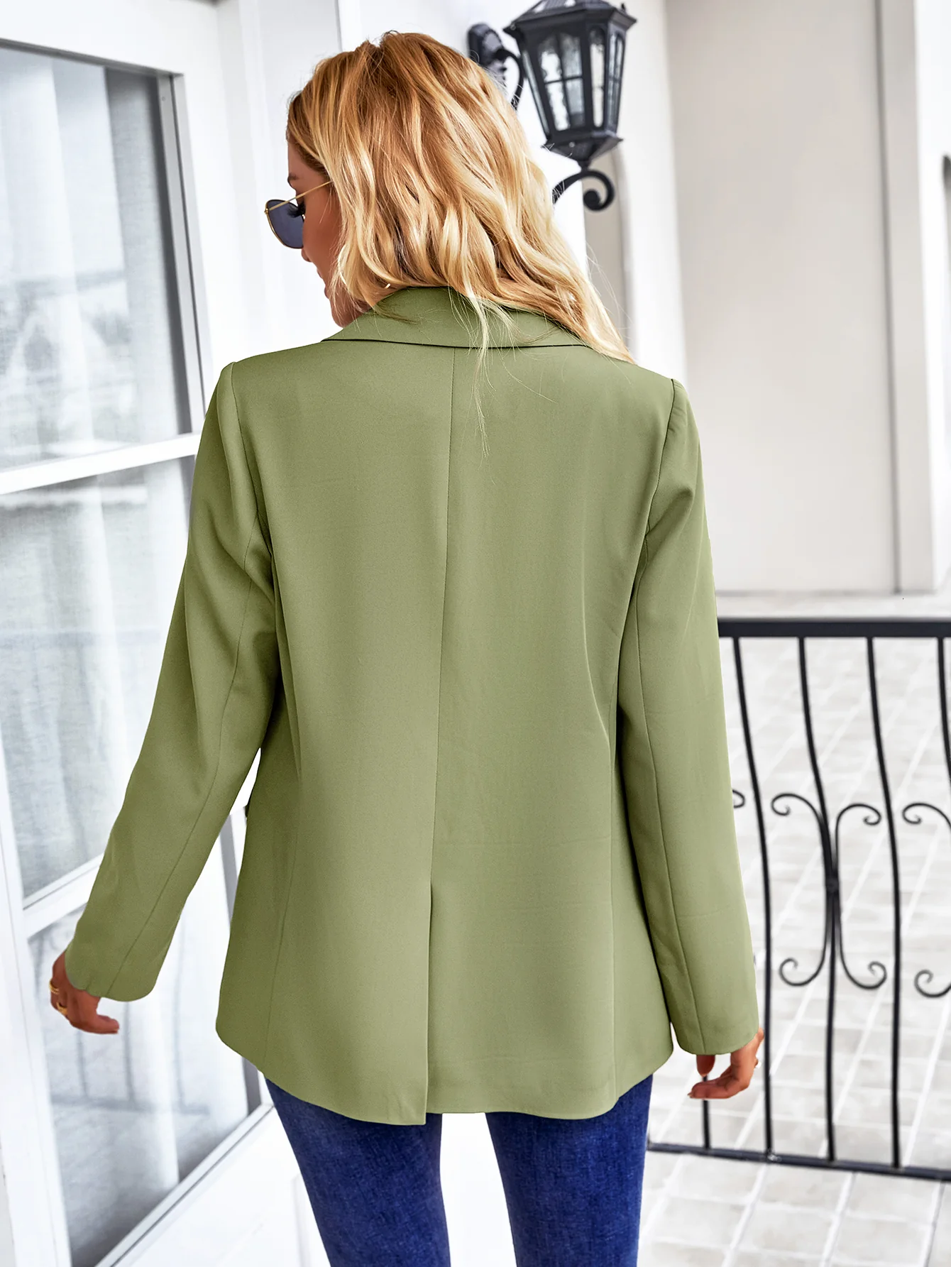 Freja Blazer - Green - Image 3