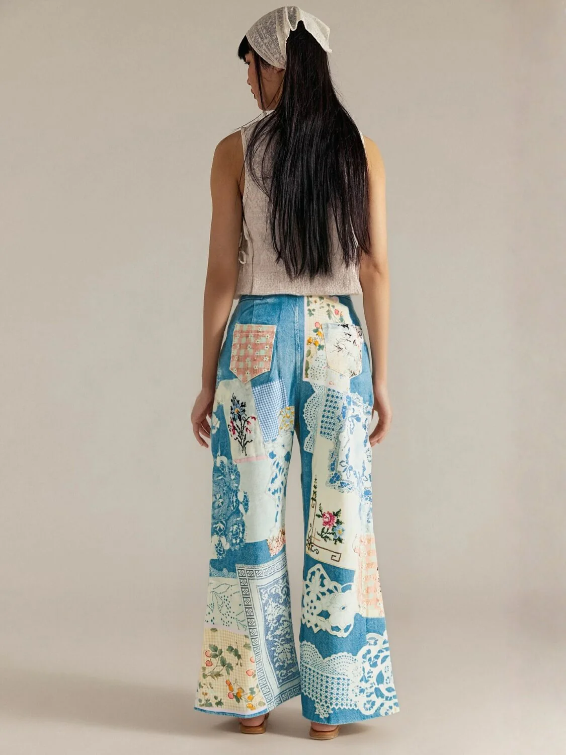 Garden of Eden High Rise Flare Jeans - Image 5