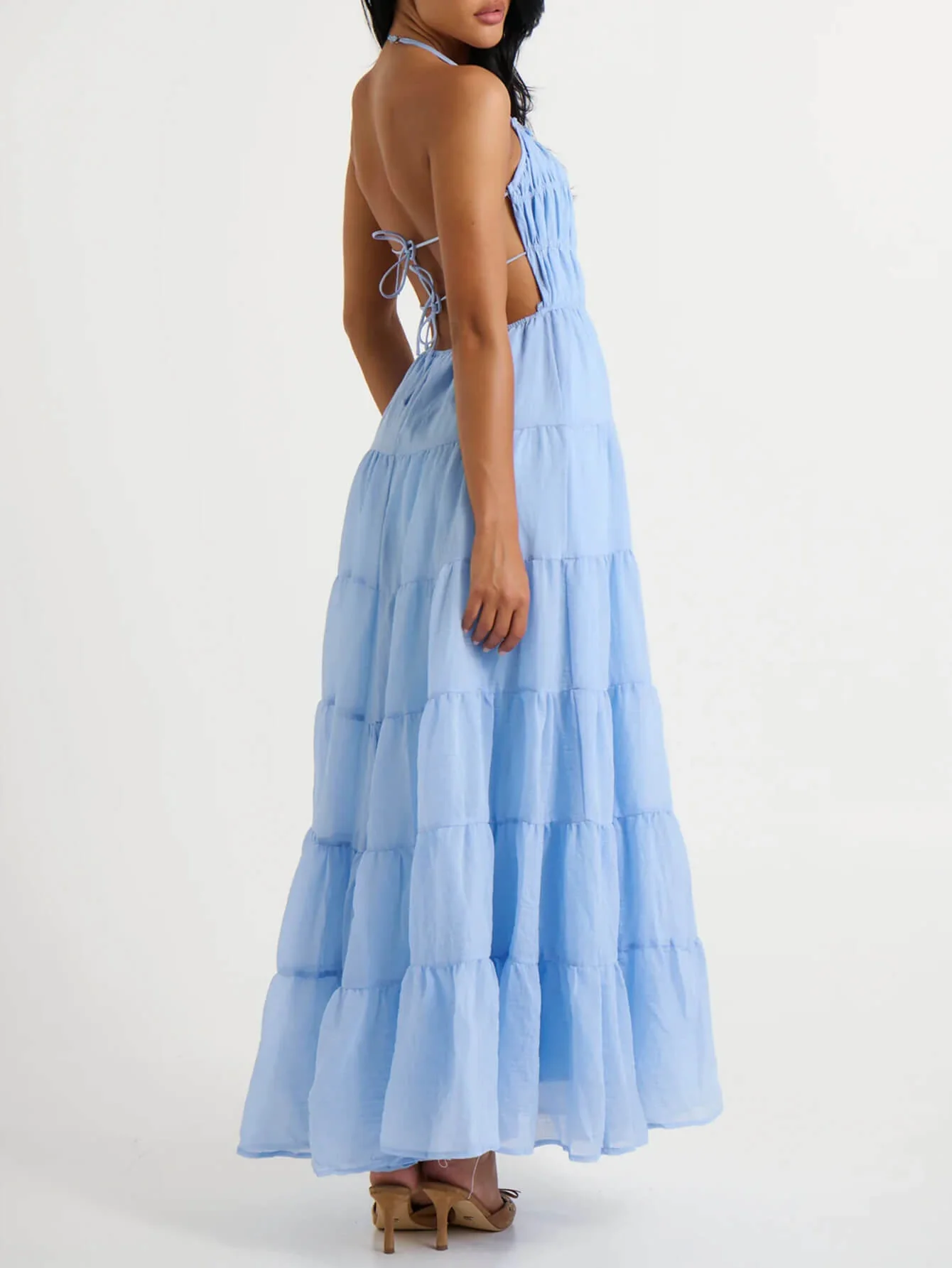 Good Timer Halter Maxi Dress - Image 10