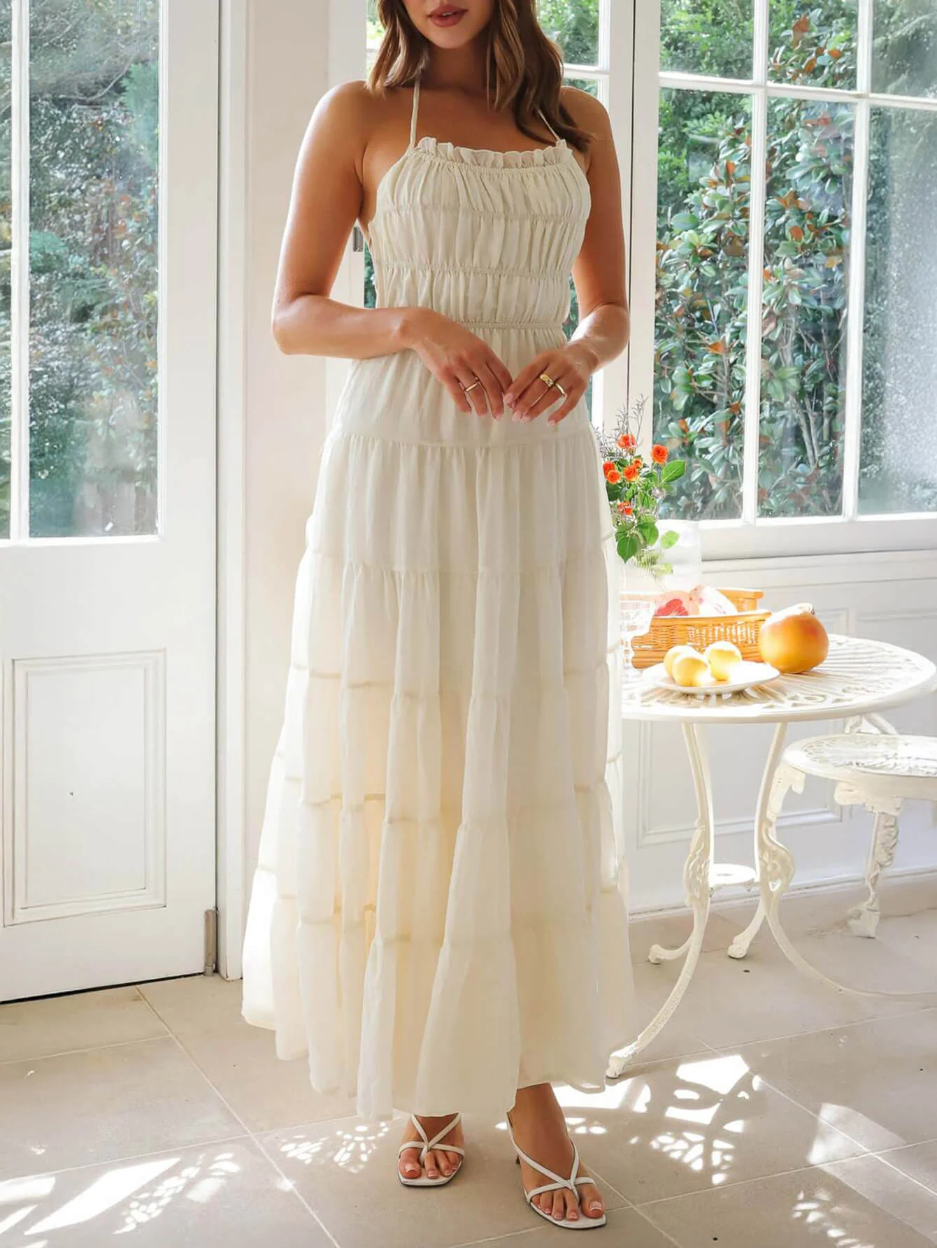 Good Timer Halter Maxi Dress - Image 3