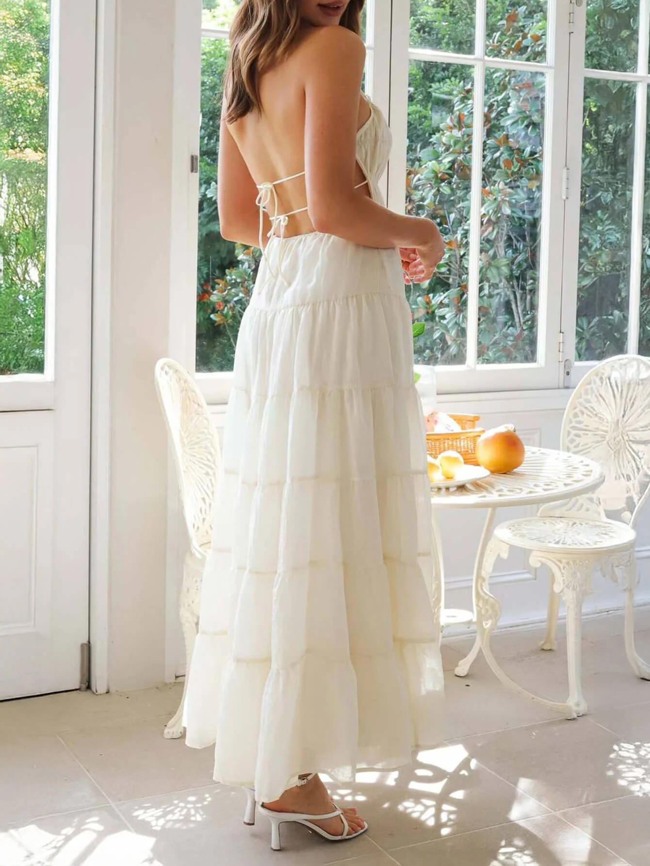 Good Timer Halter Maxi Dress - Image 4