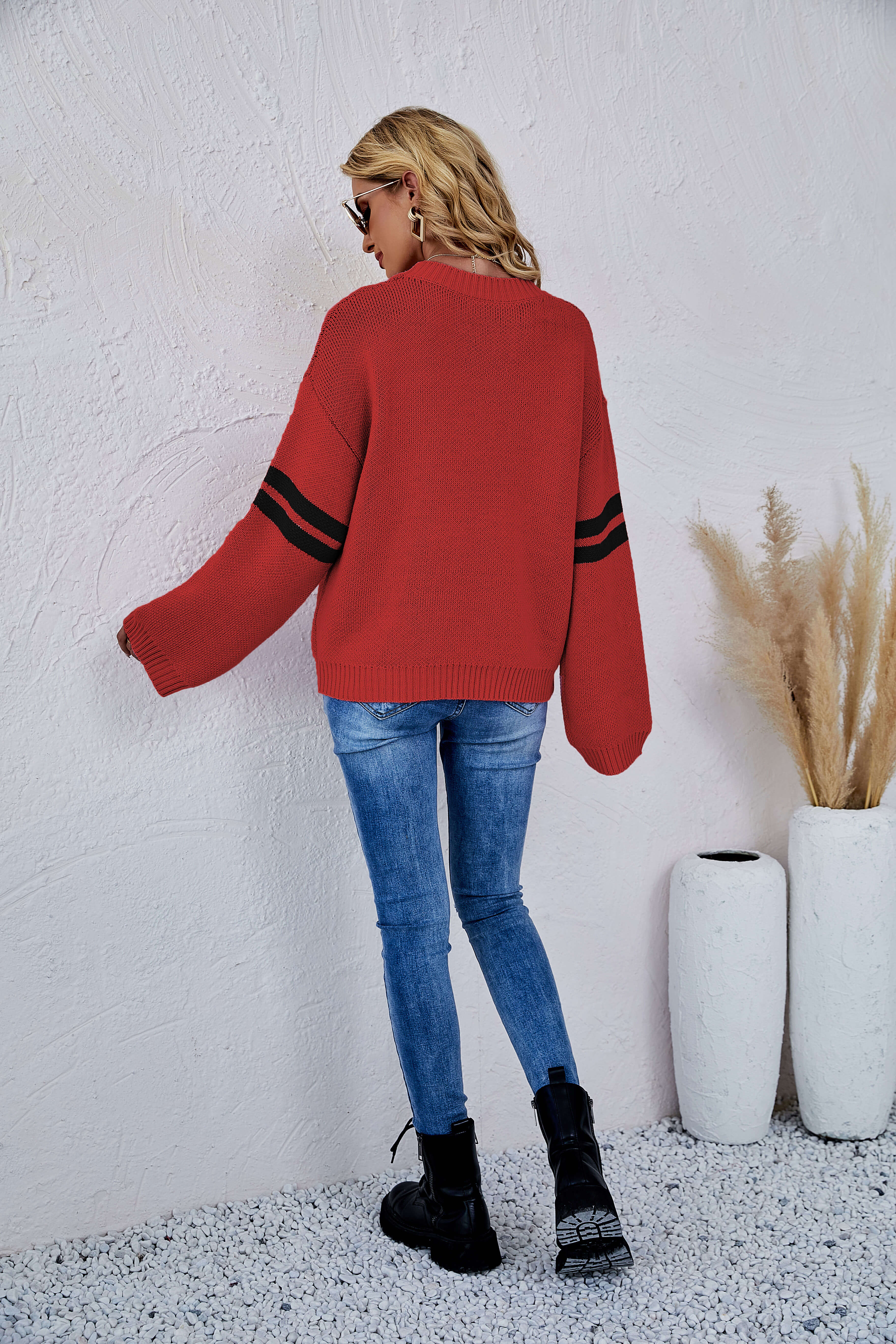 Heart To Heart Pullover Knit Sweater - Image 13