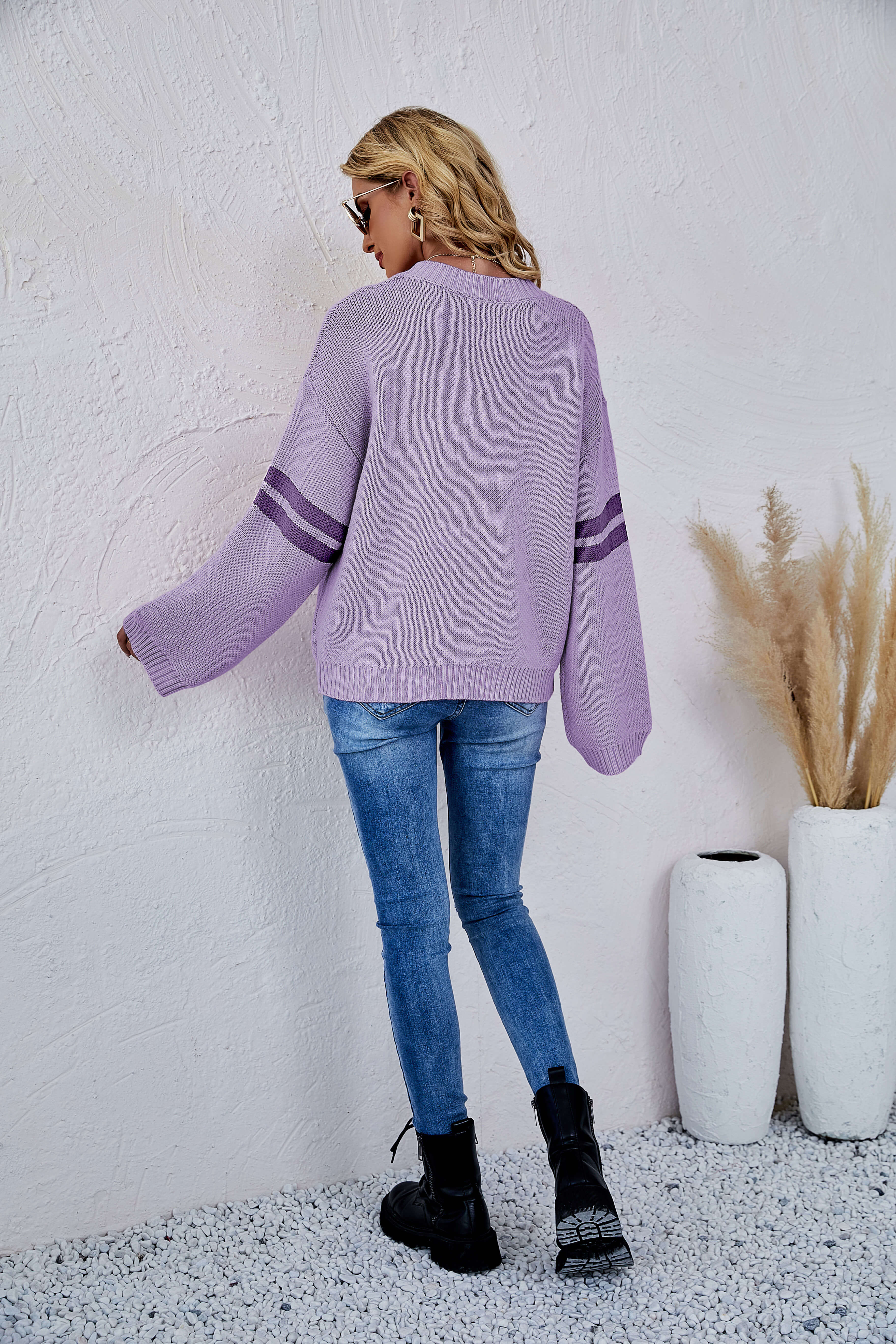 Heart To Heart Pullover Knit Sweater - Image 9
