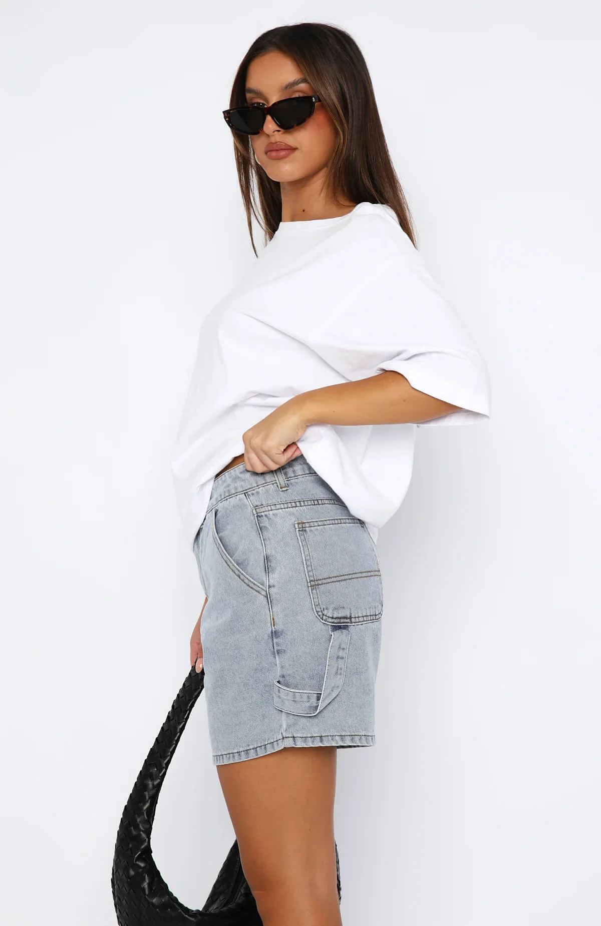 Indio Denim Dad Shorts - denim - Image 3