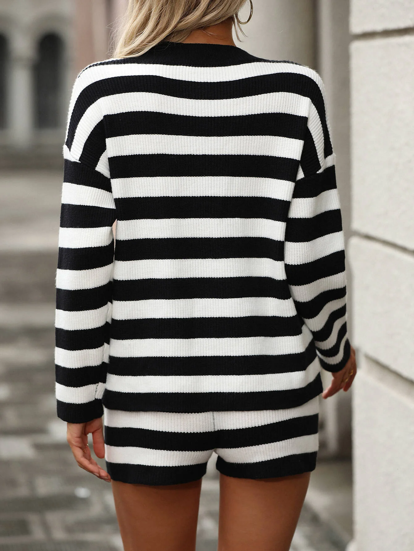 Keep Polished Knitted Matching Sets - Black - Image 6