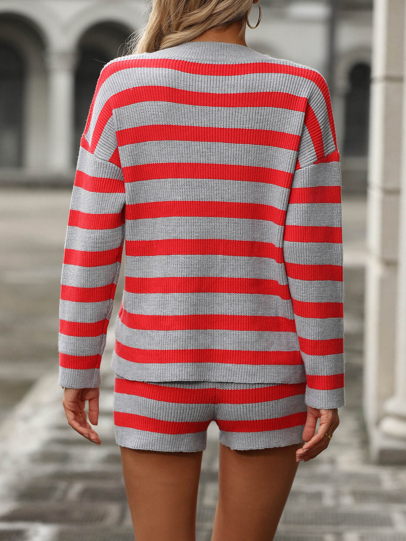 Keep Polished Knitted Matching Sets - Red - Image 6