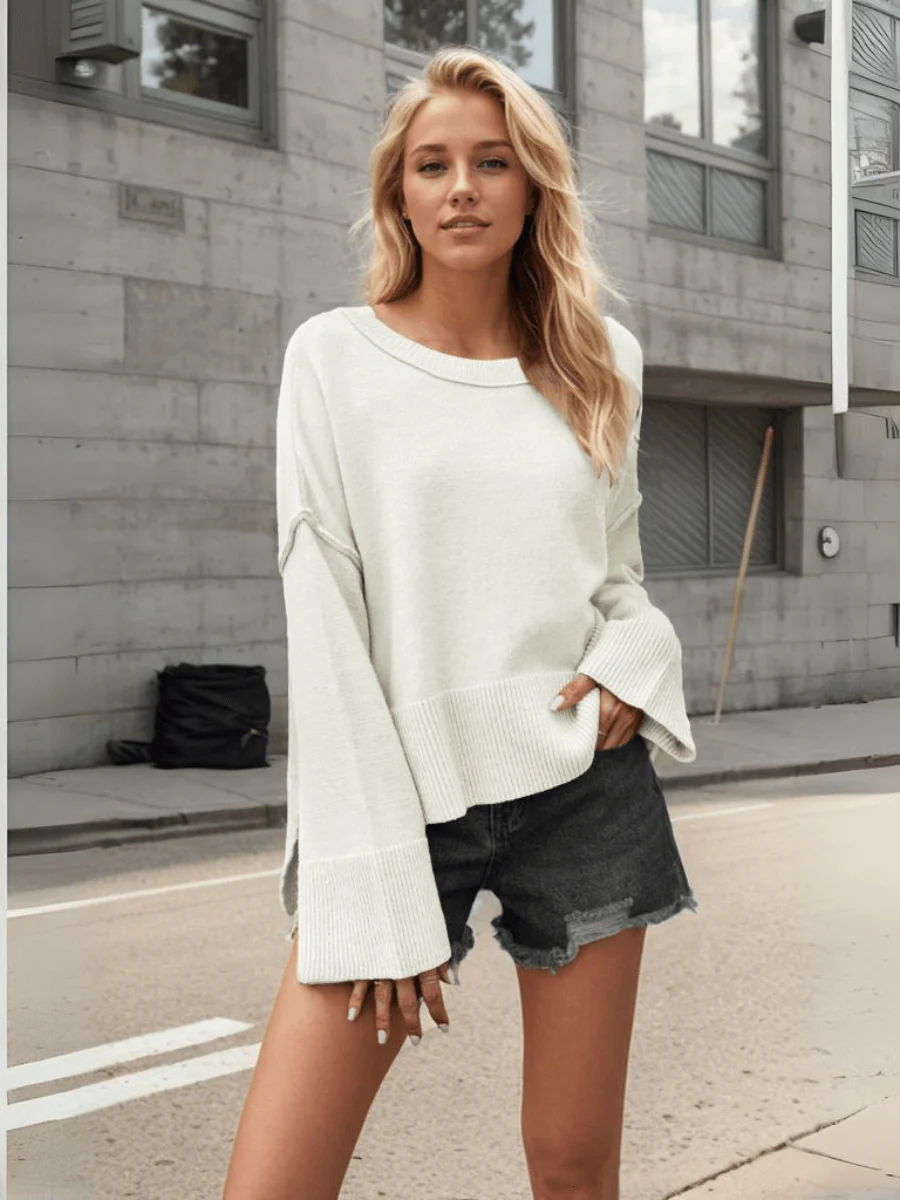 Kerry Oversized Pullover Sweater - Image 9
