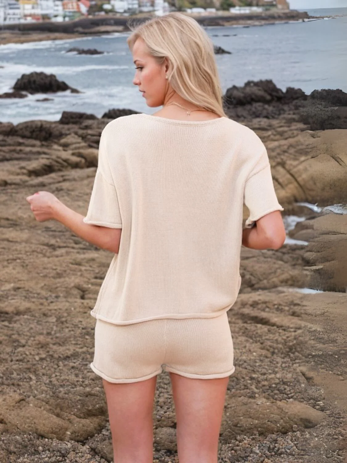 Laguna Relaxed Knit Matching Set - Image 6