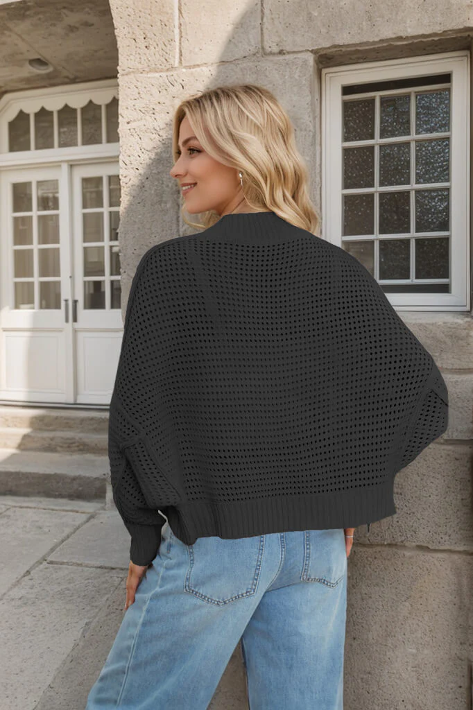 Lanelle Open Front Cardigan - Image 8