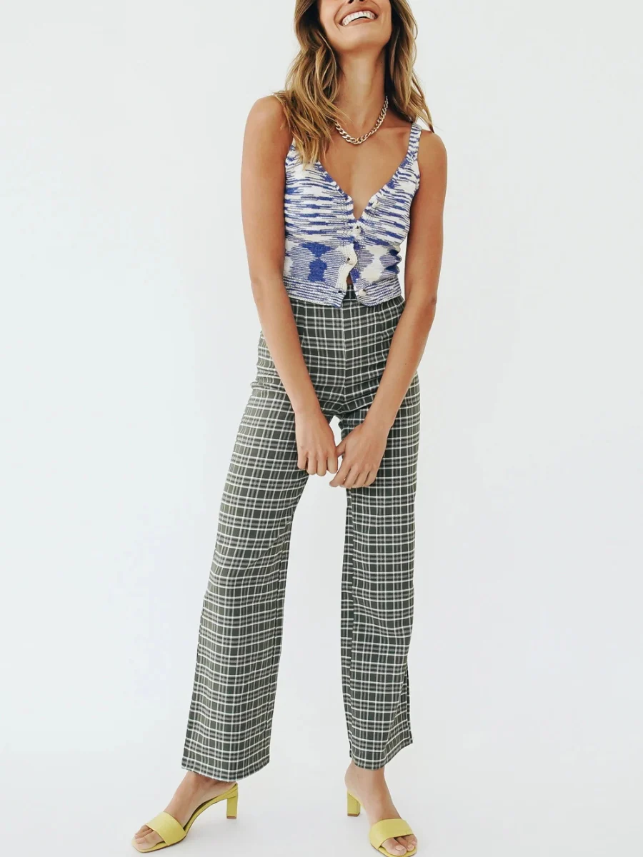 LEO KNIT TOP - BLUE PRINT - Image 4