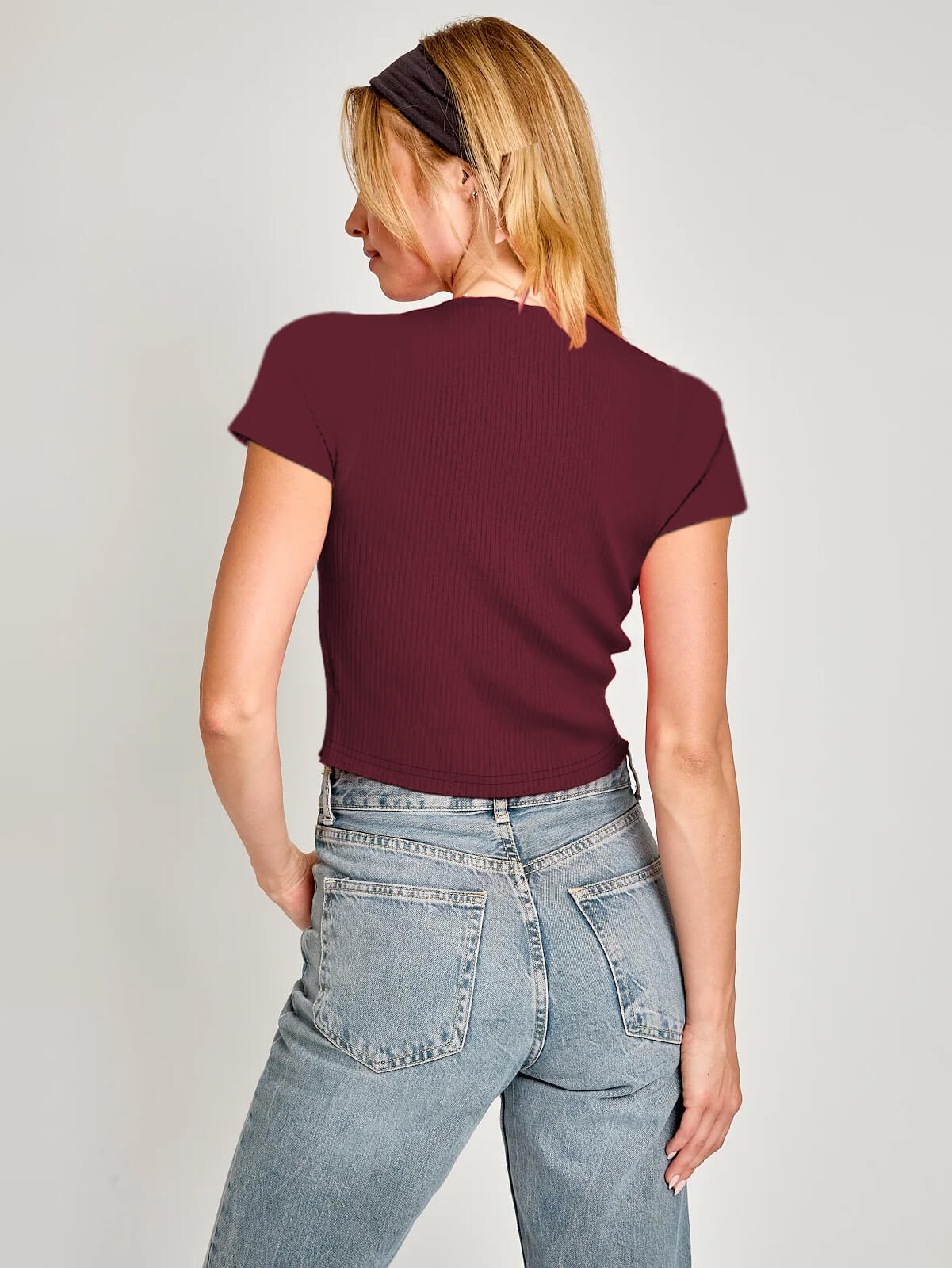 Lush Front Tie Crop Top - Image 16