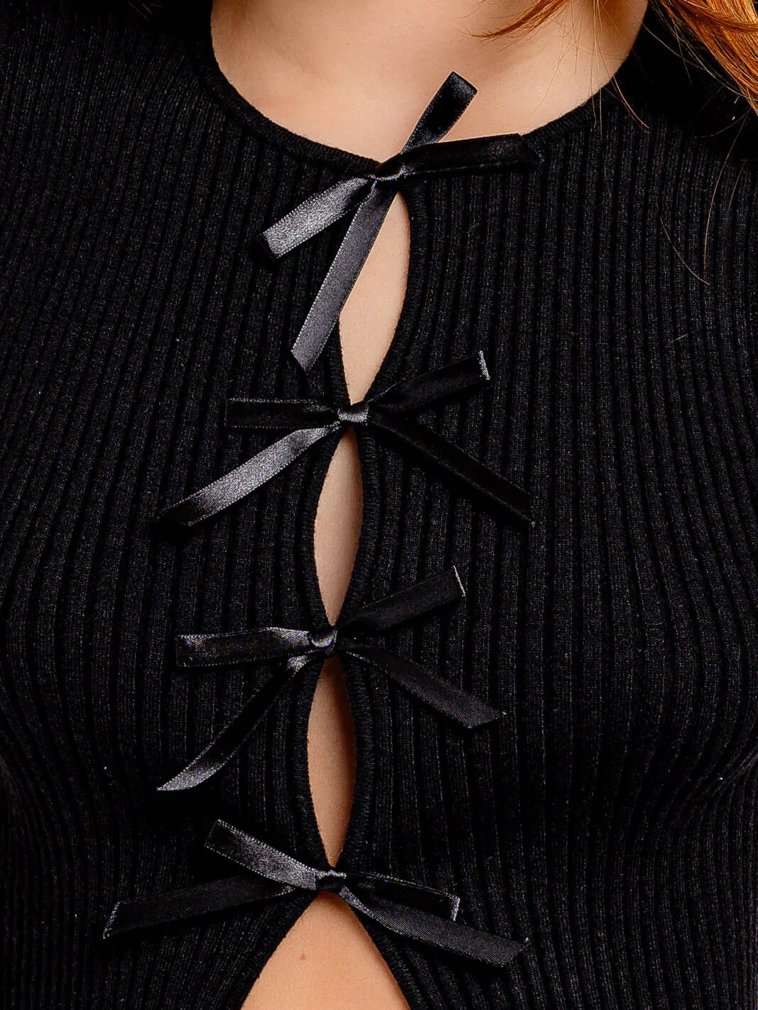 Lush Front Tie Crop Top - Image 4