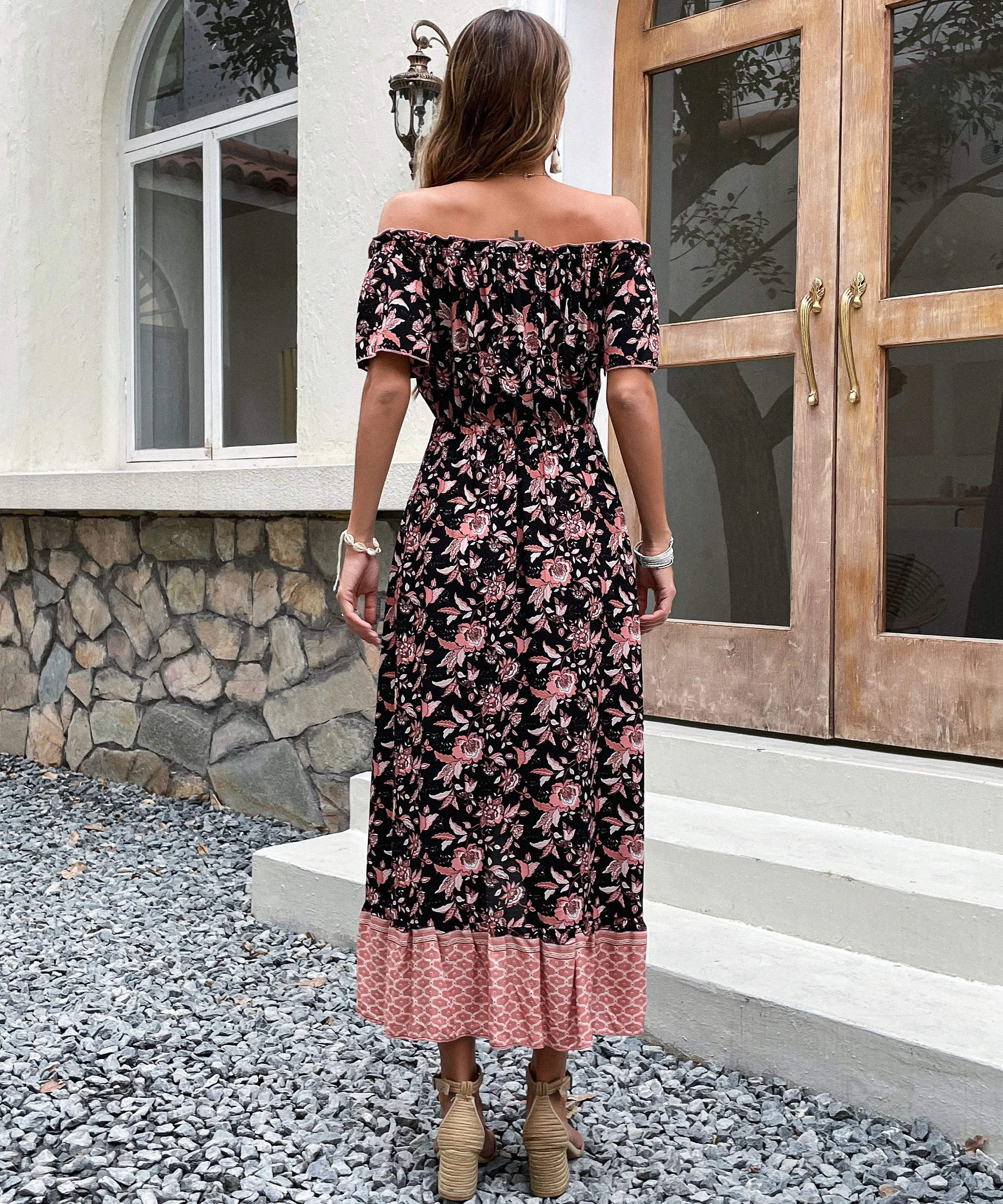 Lyrebird Floral Maxi Dress - Image 3