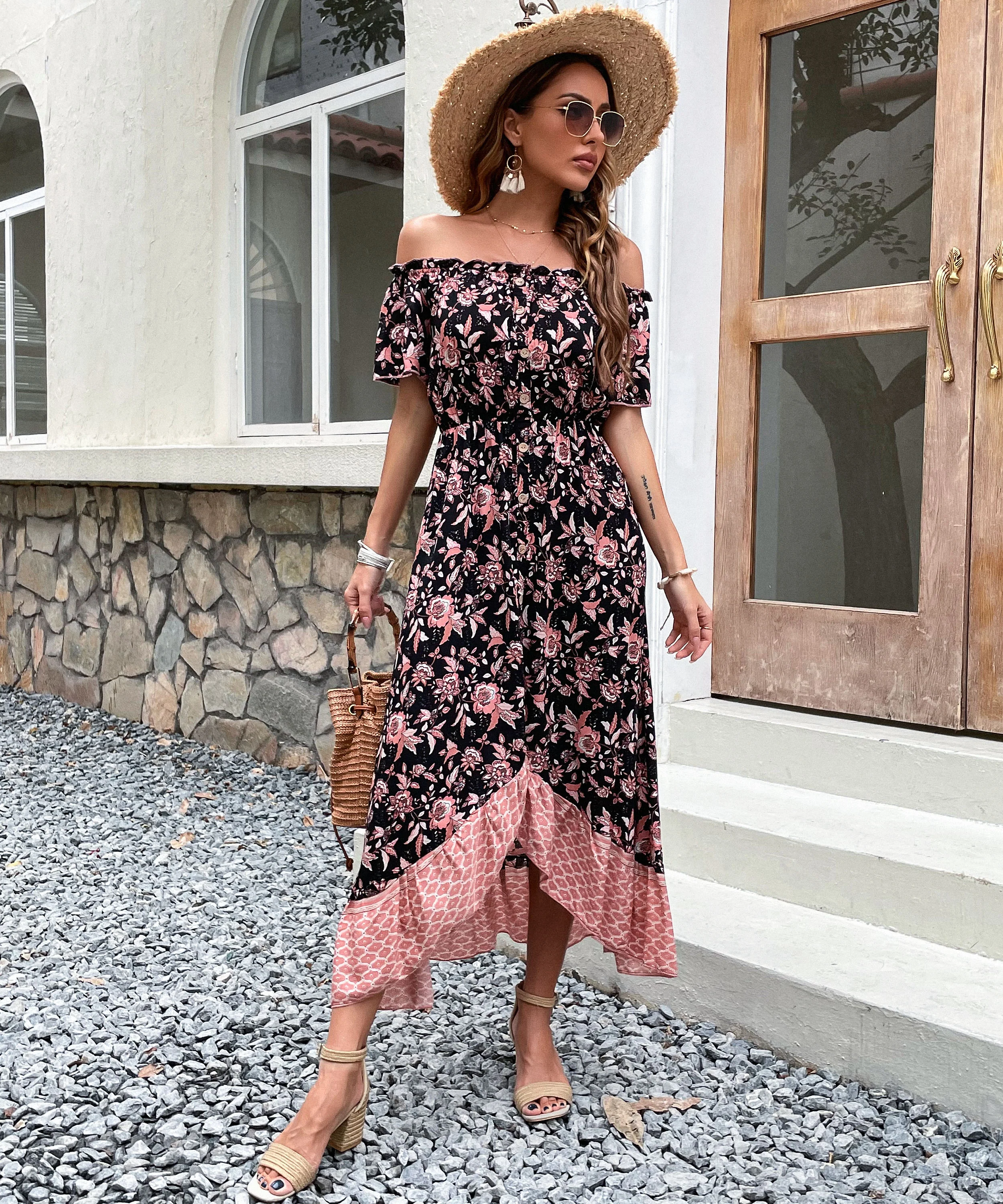 Lyrebird Floral Maxi Dress - Image 5