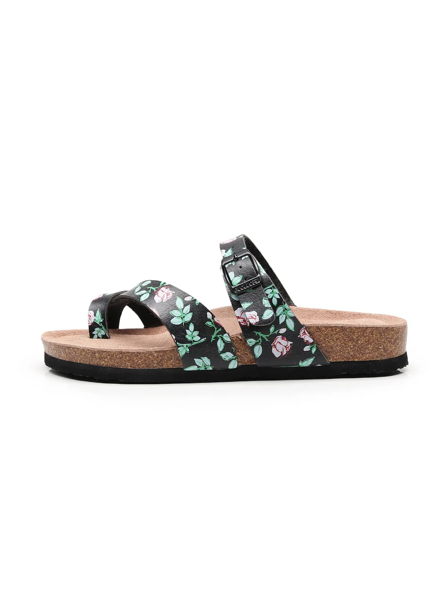 Maibulun | Buckle-Accent Toe Loop Footbed Sandal - Image 5