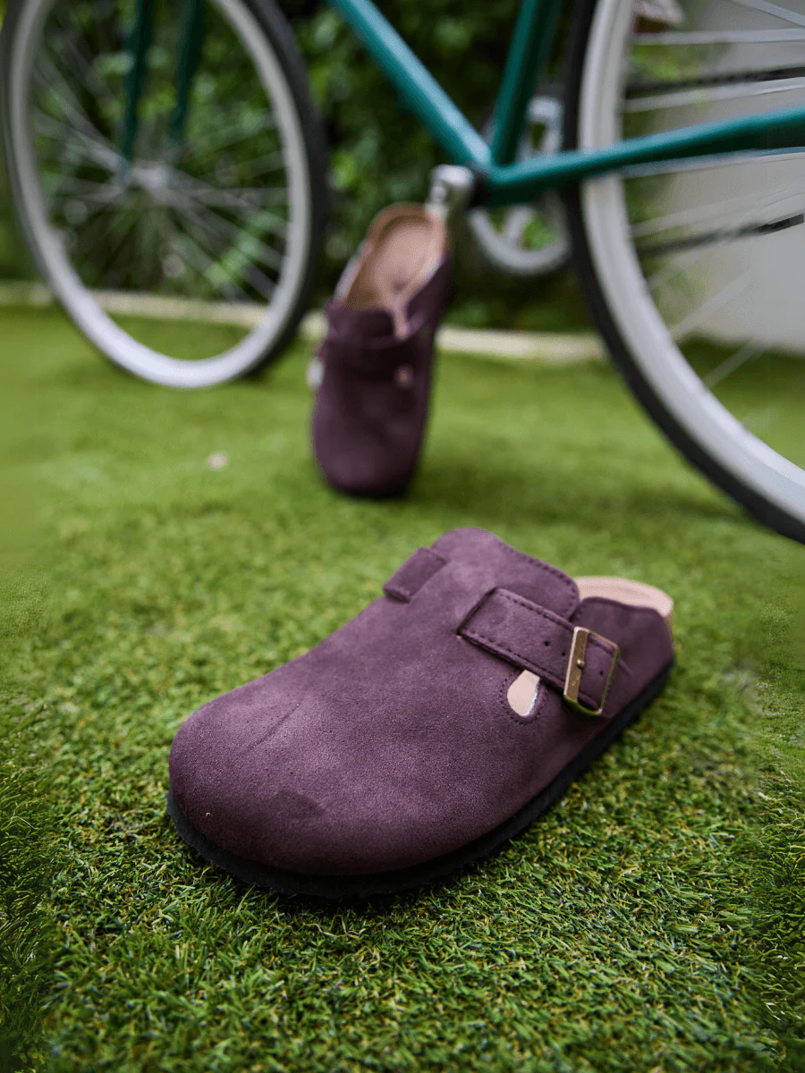 MAIBULUN | Cruise Anywhere Suede Clog - Chocolate - Image 7