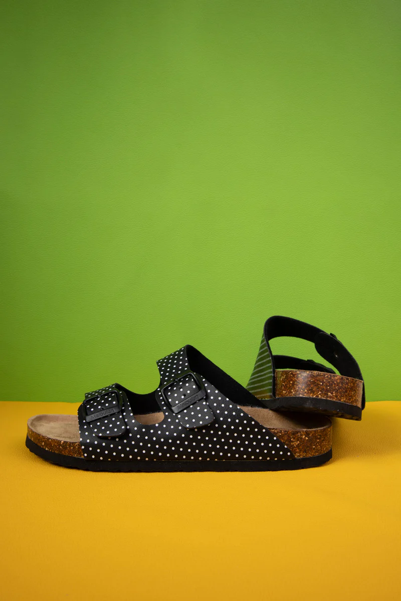 MAIBULUN | Cute You By Polka Dot Footbed Sandal - Image 10
