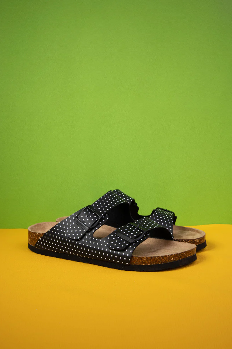MAIBULUN | Cute You By Polka Dot Footbed Sandal - Image 7
