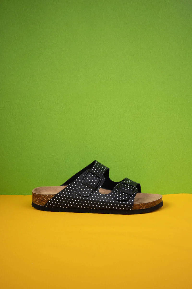 MAIBULUN | Cute You By Polka Dot Footbed Sandal - Image 9