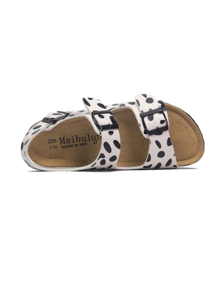 Maibulun - Dalmatian Double-Strap Slingback Sandals - Image 3