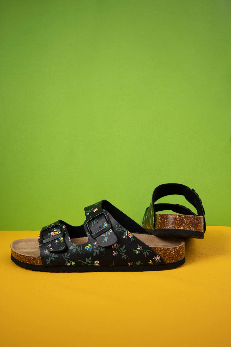 MAIBULUN | Graylynn Floral Printed Footbed Sandal - Image 8
