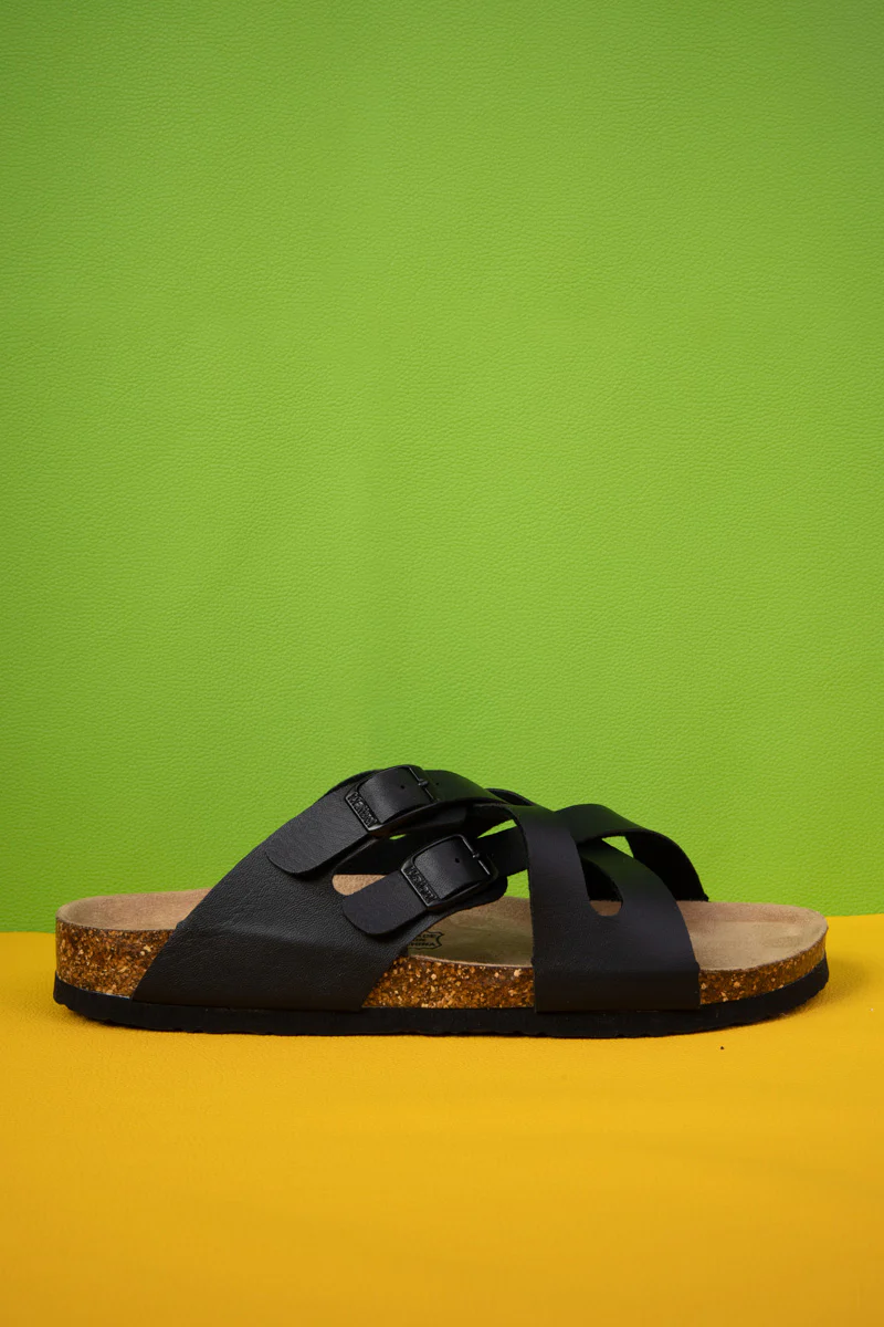 MAIBULUN | Layana Double Criss Cross Footbed Sandal - Image 7