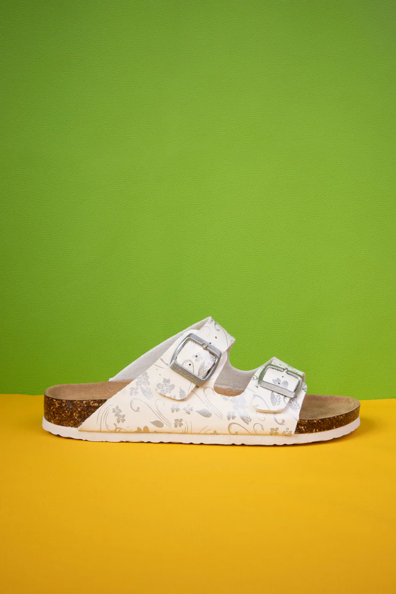 MAIBULUN | Paradera Floral Printed Double Strap Sandal - Image 3