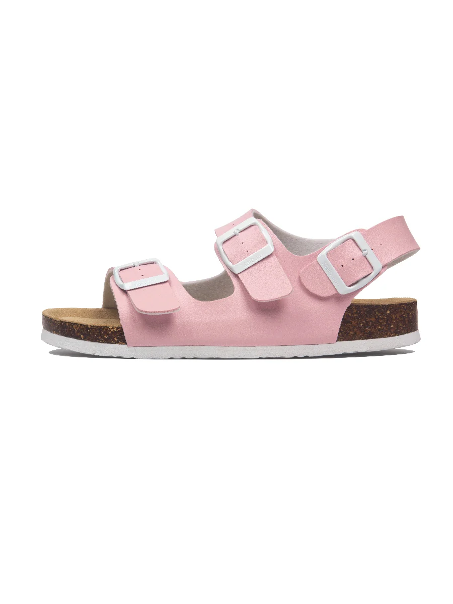 Maibulun - Pink Double-Strap Slingback Sandals - Image 2
