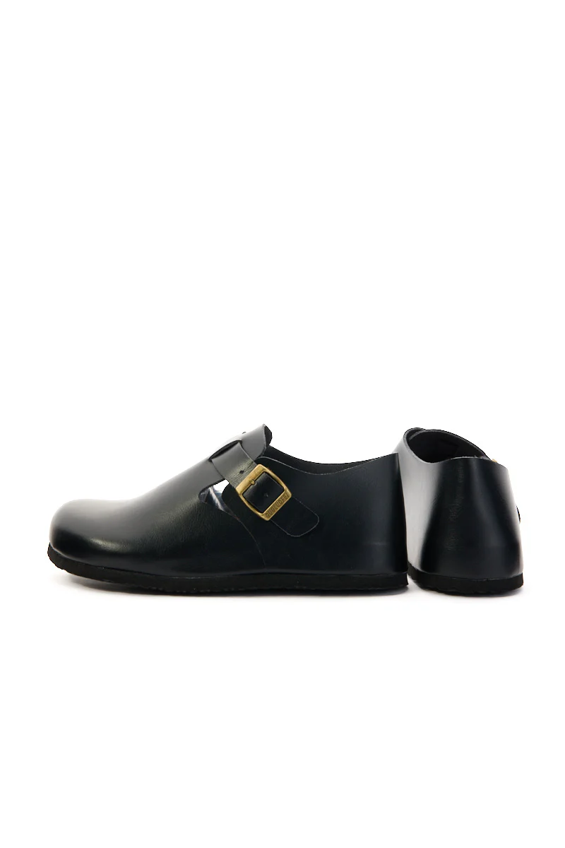 MAIBULUN | Seashore Suede Clog Loafer - Black - Image 10