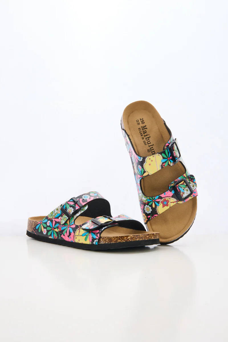Maibulun | Signature Double Strap Footbed Sandal - Multi - Image 8