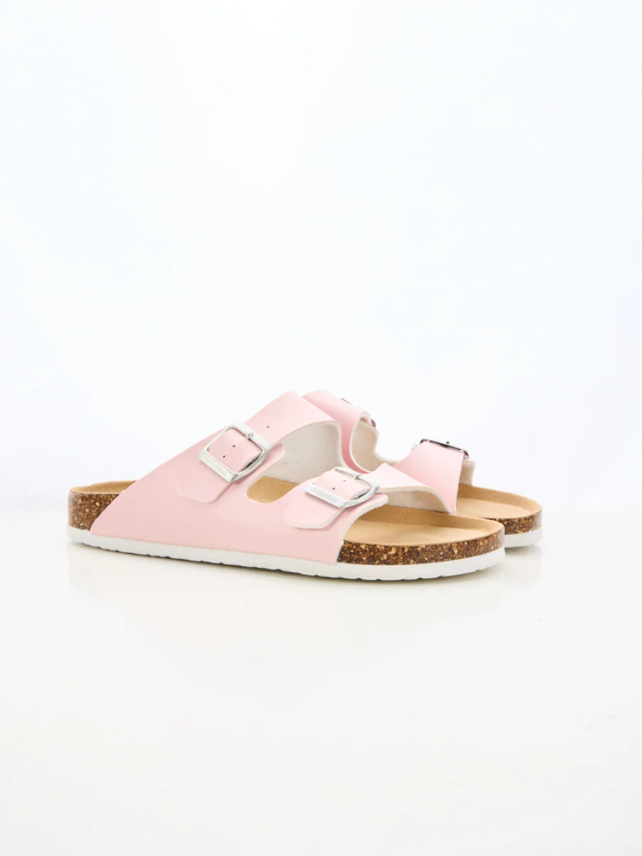 Maibulun | Signature Double Strap Footbed Sandal - Pink - Image 8