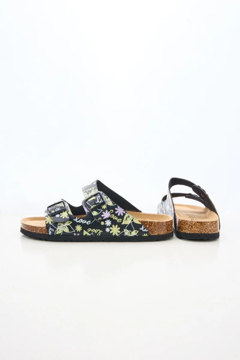 Maibulun | Signature Double Strap Footbed Sandal - Yellow - Image 10