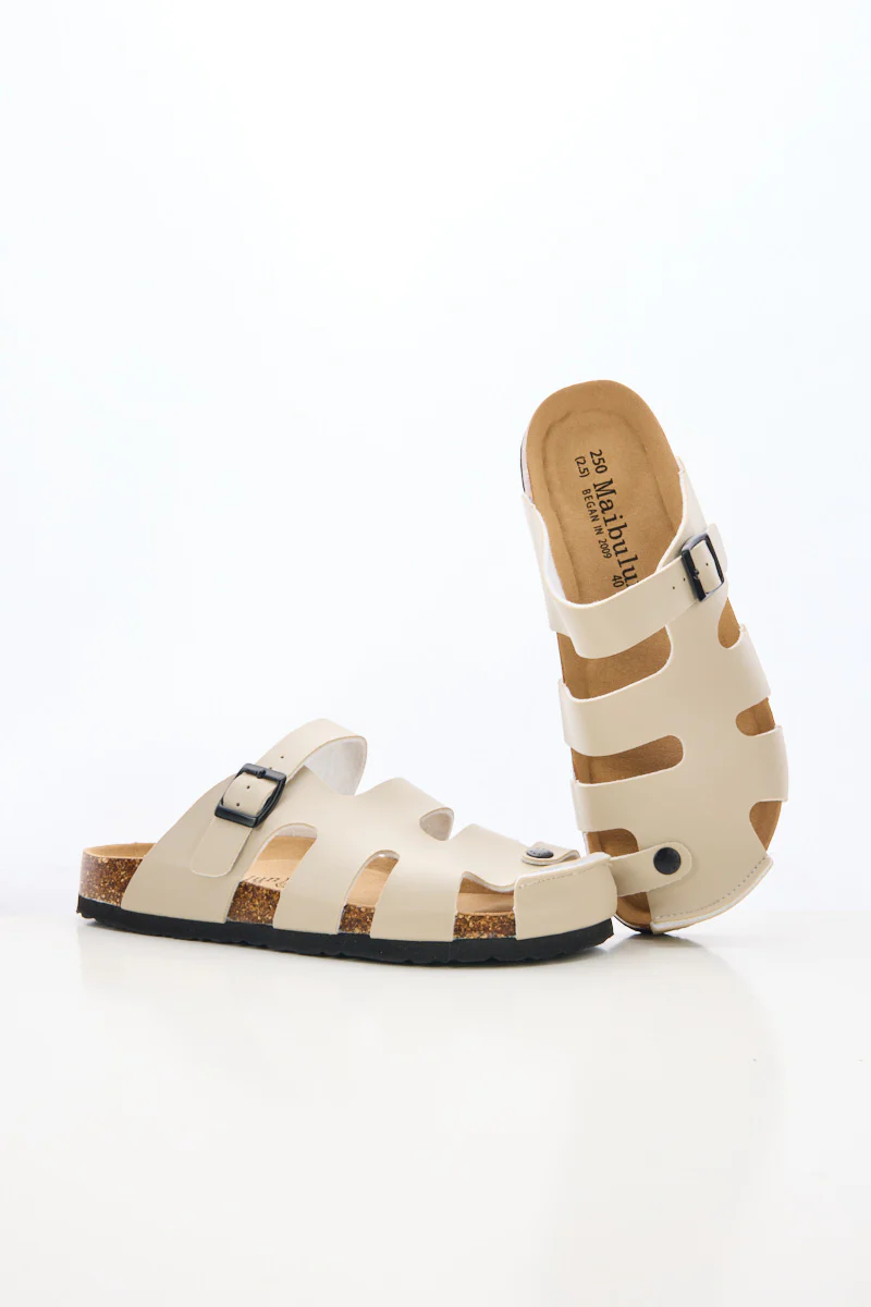 MAIBULUN | Summer Picnic Cut-Out Clog - Apricot - Image 9
