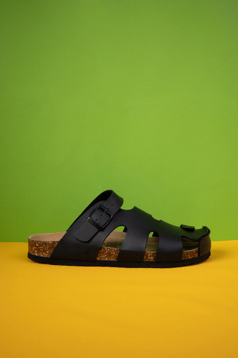MAIBULUN | Summer Picnic Cut-Out Clog - Black - Image 9