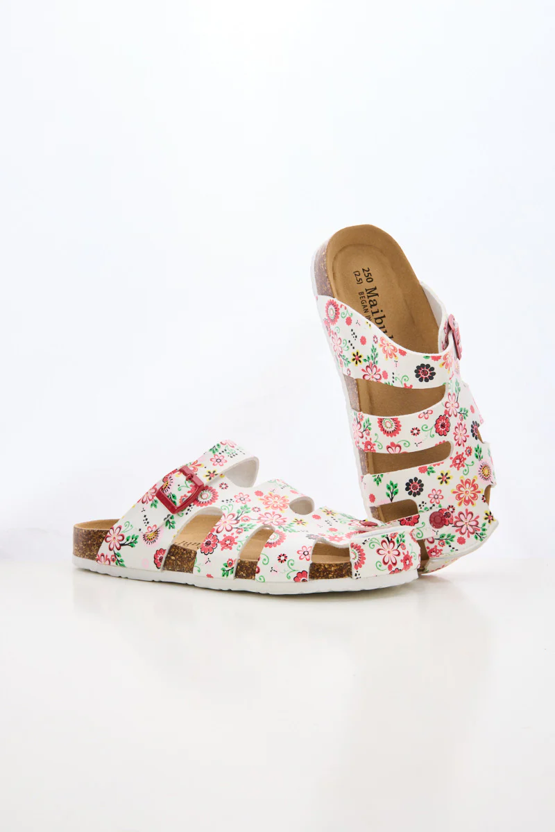 MAIBULUN | Summer Picnic Cut-Out Clog - Floral - Image 9