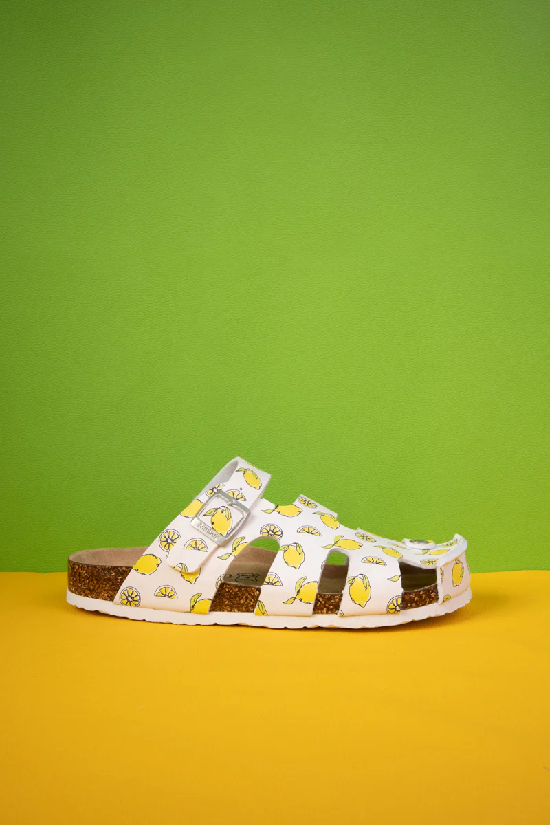 MAIBULUN | Summer Picnic Cut-Out Clog - Yellow - Image 5