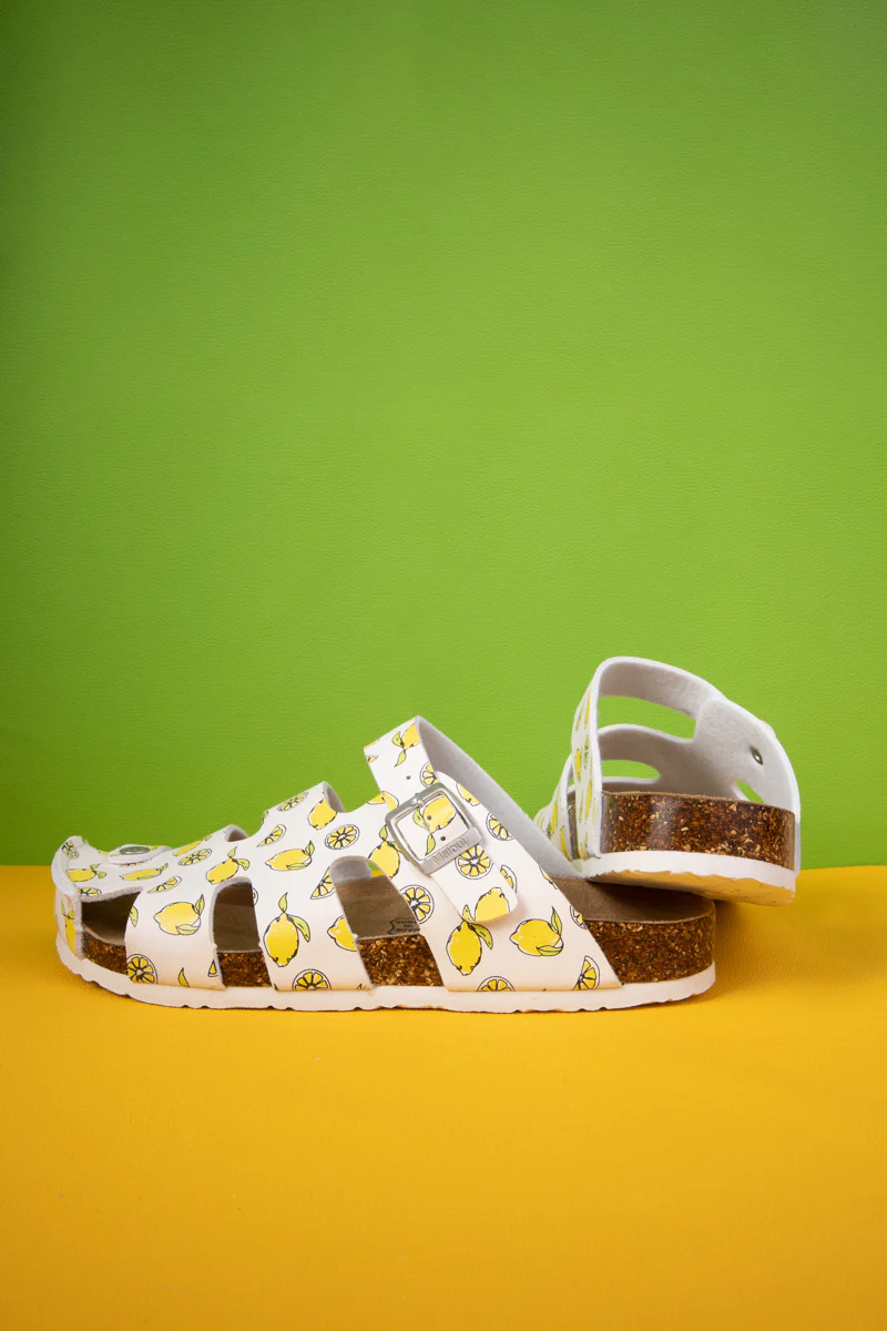MAIBULUN | Summer Picnic Cut-Out Clog - Yellow - Image 6