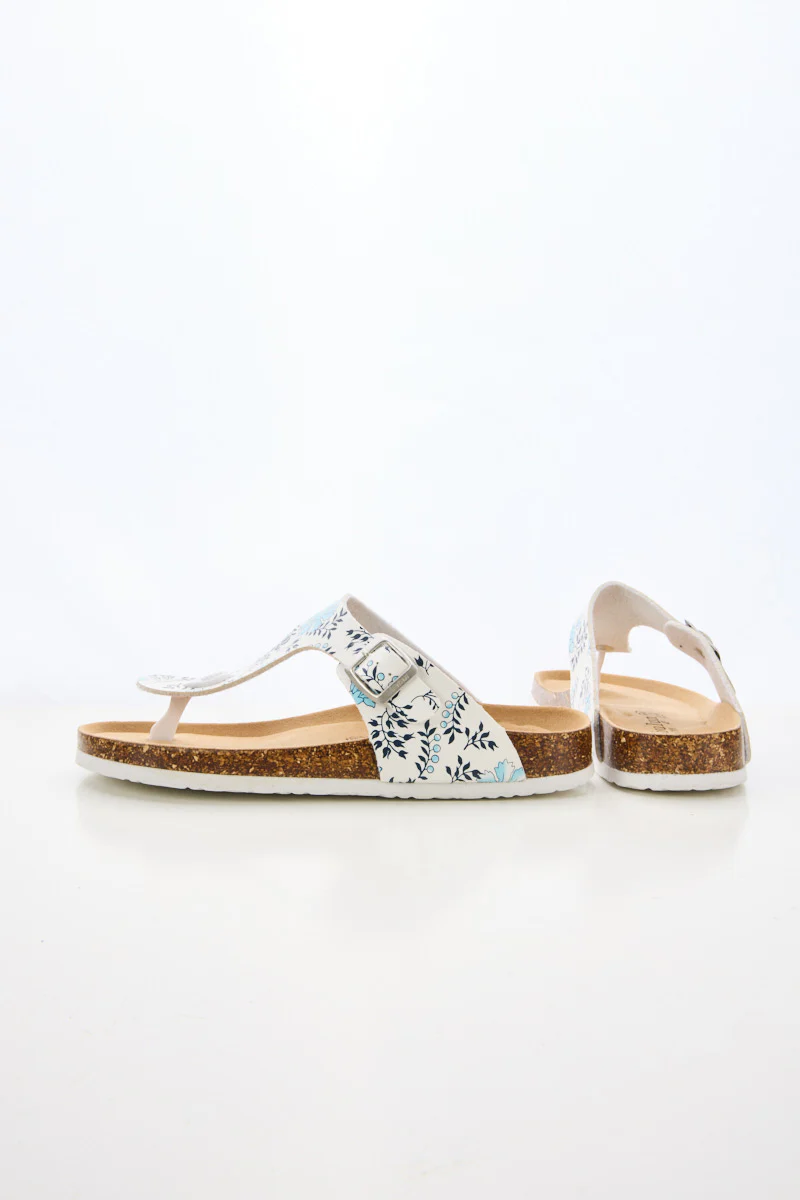 Maibulun | T-Strap Footbed Sandal - Floral - Image 10