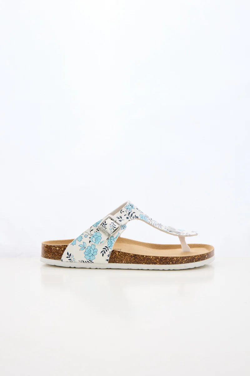 Maibulun | T-Strap Footbed Sandal - Floral - Image 9