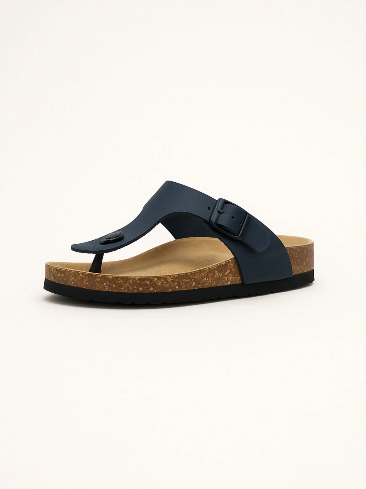 Maibulun | T-Strap Footbed Sandal - navy - Image 3
