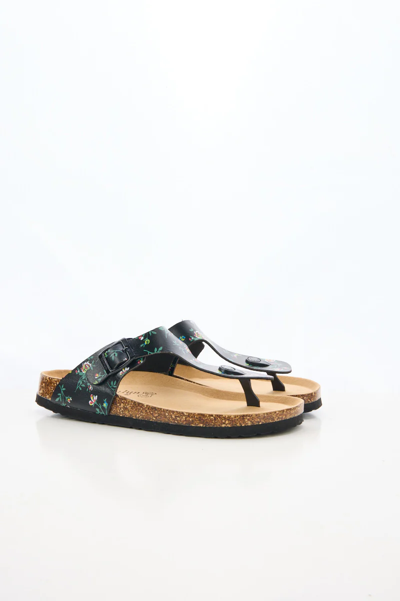 Maibulun | T-Strap Footbed Sandal - Rose - Image 8